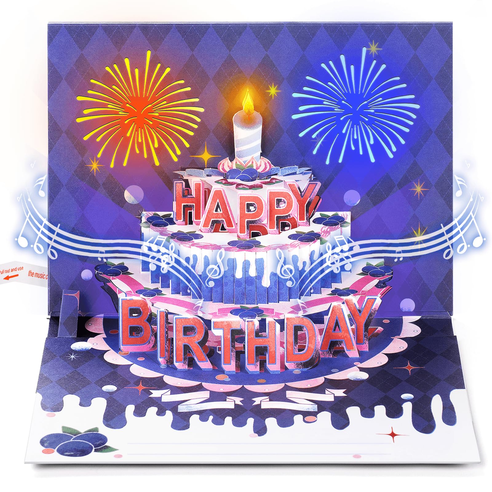 Mockdy Musik Geburtstagskarte