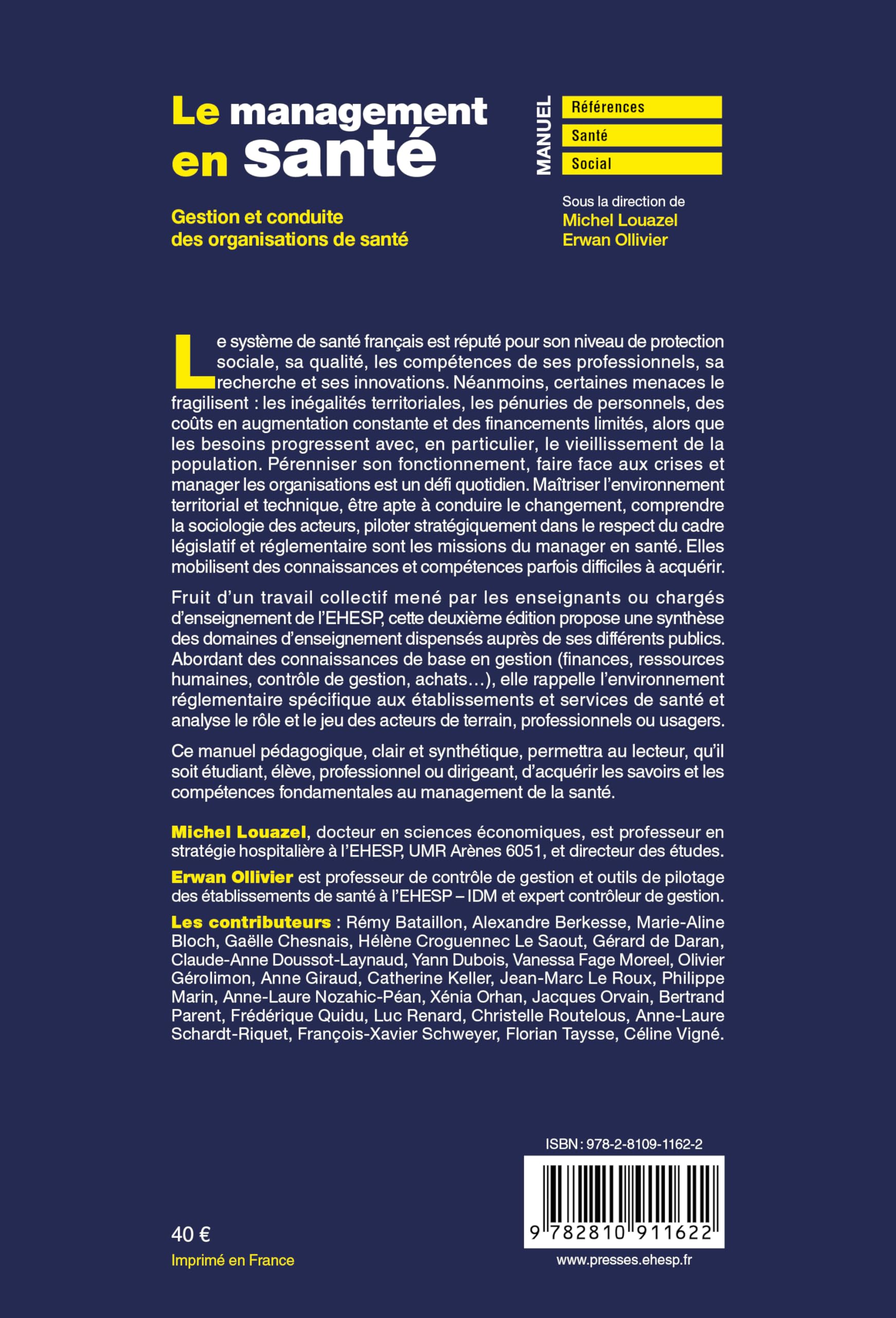 Le management en santé (2e éd.): Gestion et conduite des organisations de santé