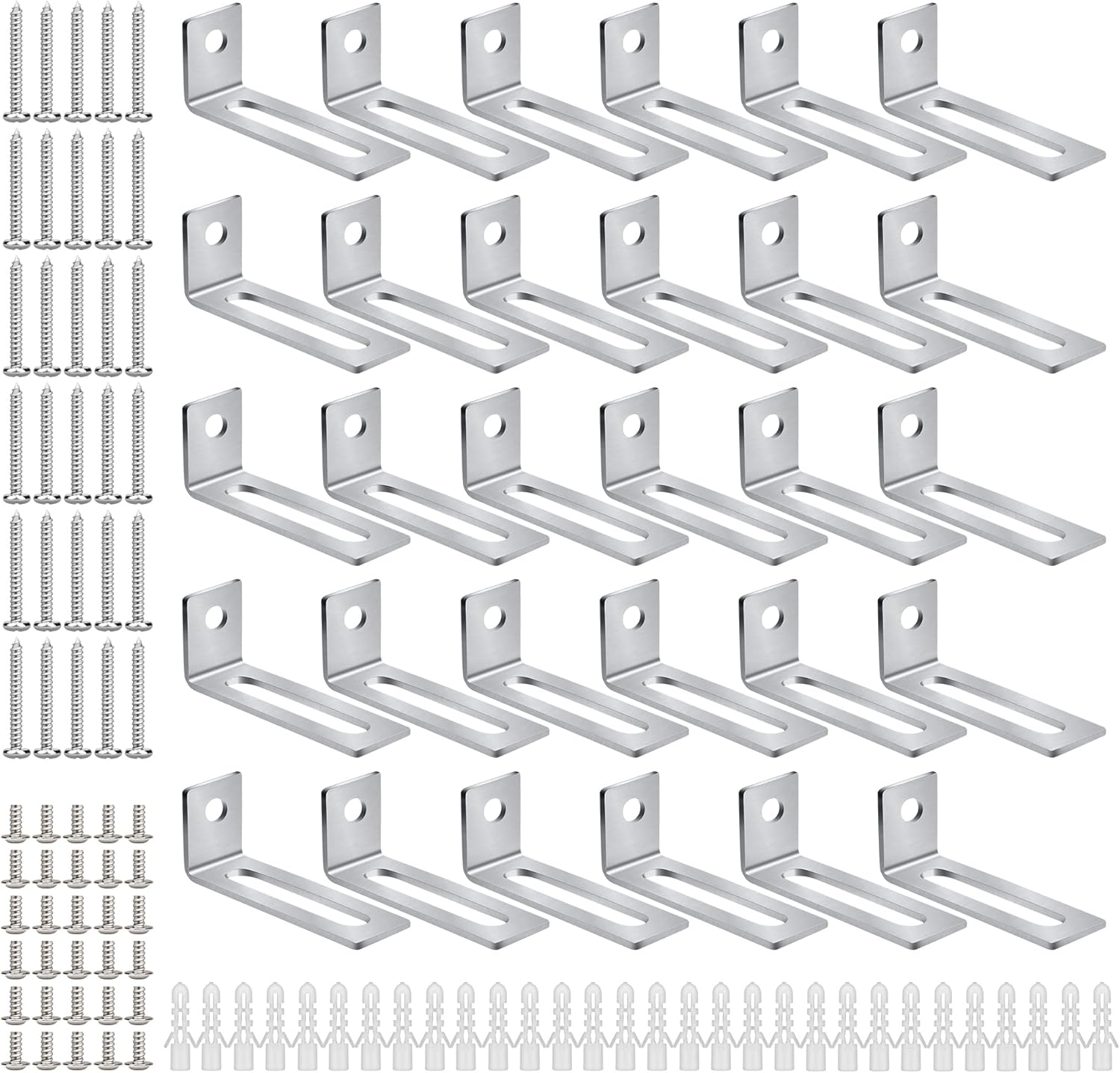 30 Set White Board Mounting Hardware,Whiteboard Hanging