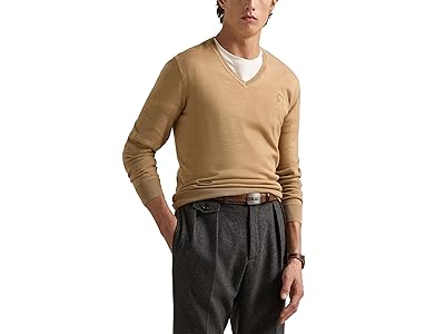 Polo Ralph Lauren Washable Wool V-Neck Sweater Men