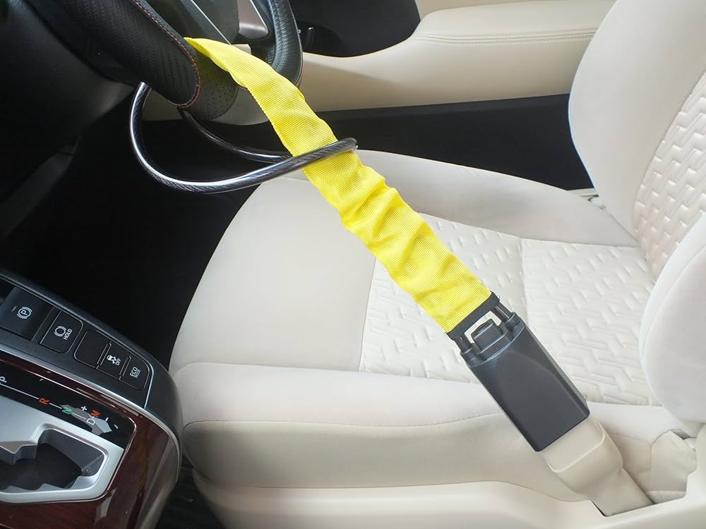 Amazon.co.jp: 車両盗難防止 ハンドルロック ステアリングロック