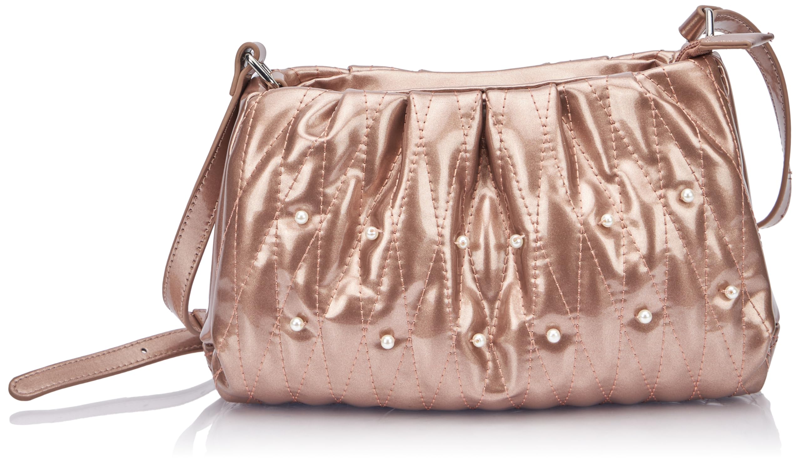 Sookie Women's Clutch/Evening Bag, Pink-Gold, One Size