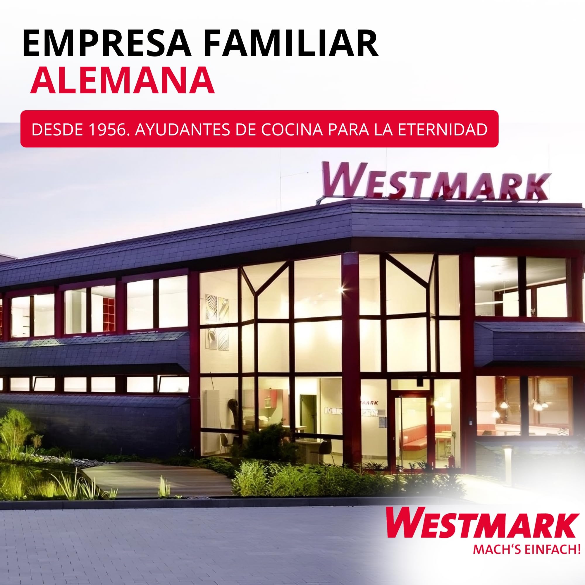 Westmark Cortador de piñas acero inoxidable, ø 8,5 cm, Acero inoxidable/plástico, Plata/negro, 51692260