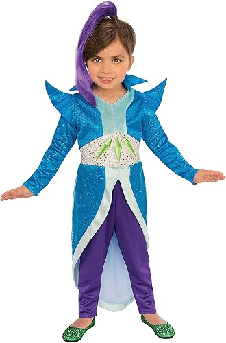 Rubie's Shimmer & Shine - Disfraz de Zeta para niños, talla pequeña