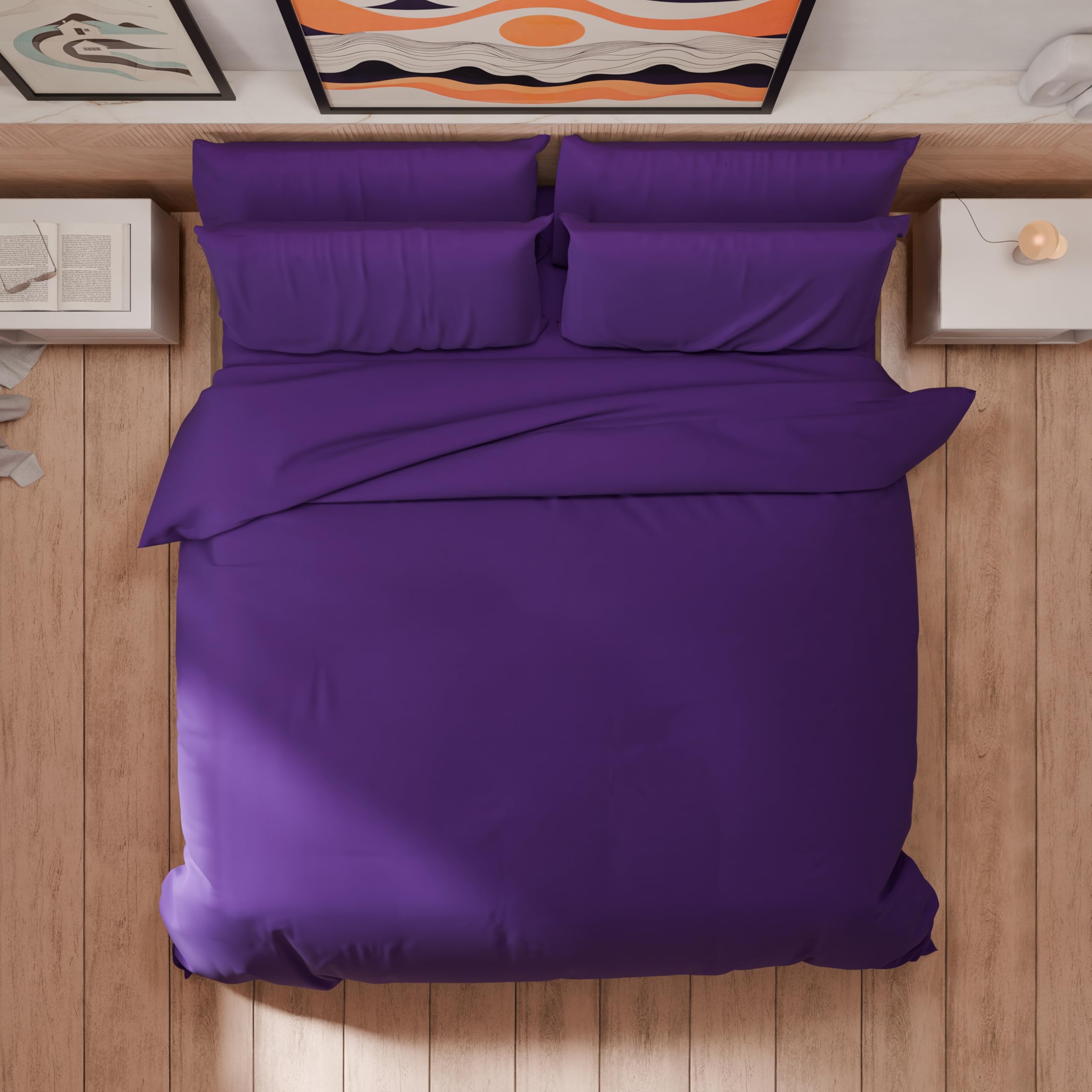 PETTI Artigiani Italiani, Single Duvet Cover Set 150 x 200 cm (1 Pillow Case 50 x 80 cm Included) - Image 2
