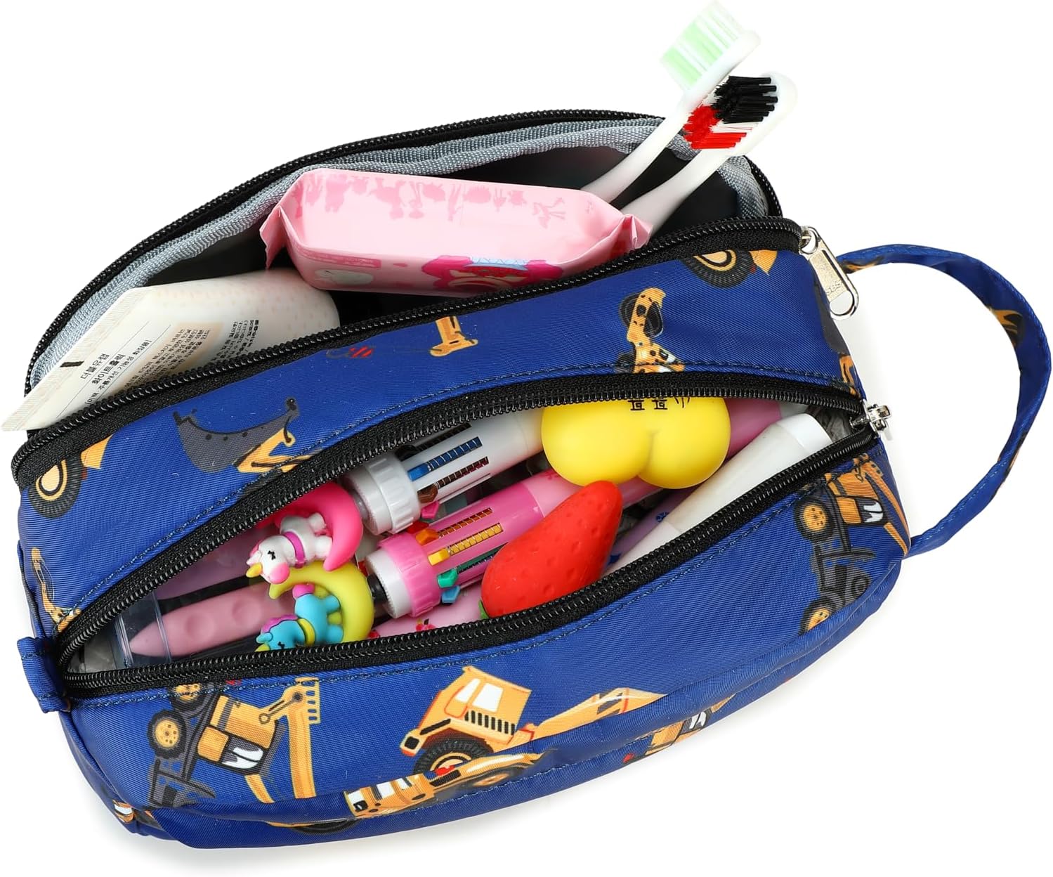 CAMTOP Travel Toiletry Bag for Kids Cute Toiletry Bags for Girls Boys Waterproof for Toiletries Accessories Bathroom Stuff image 5