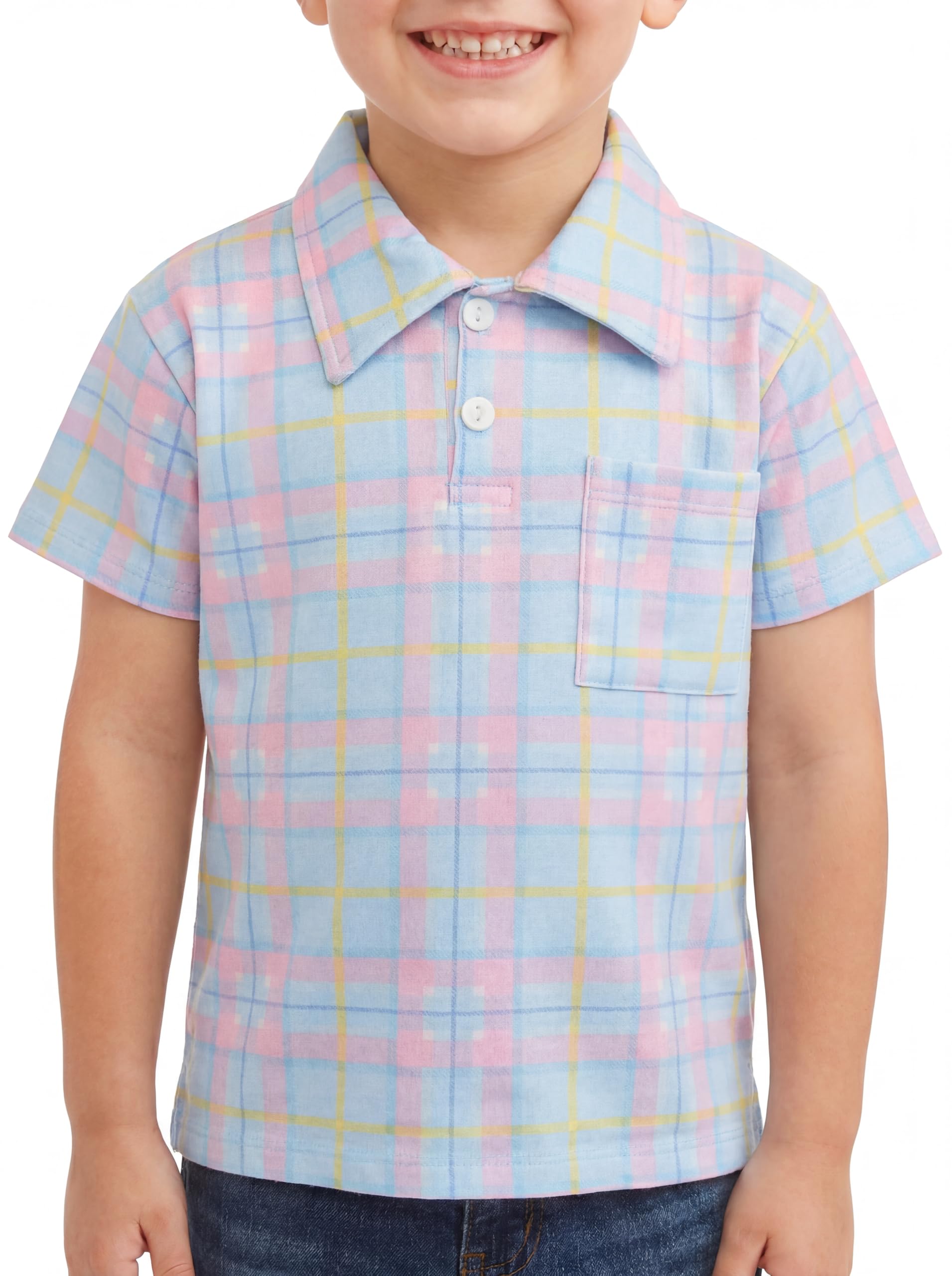 Unique Baby Moisture Wicking Kids Polo Shirts for Toddler Boys Polo Shirt