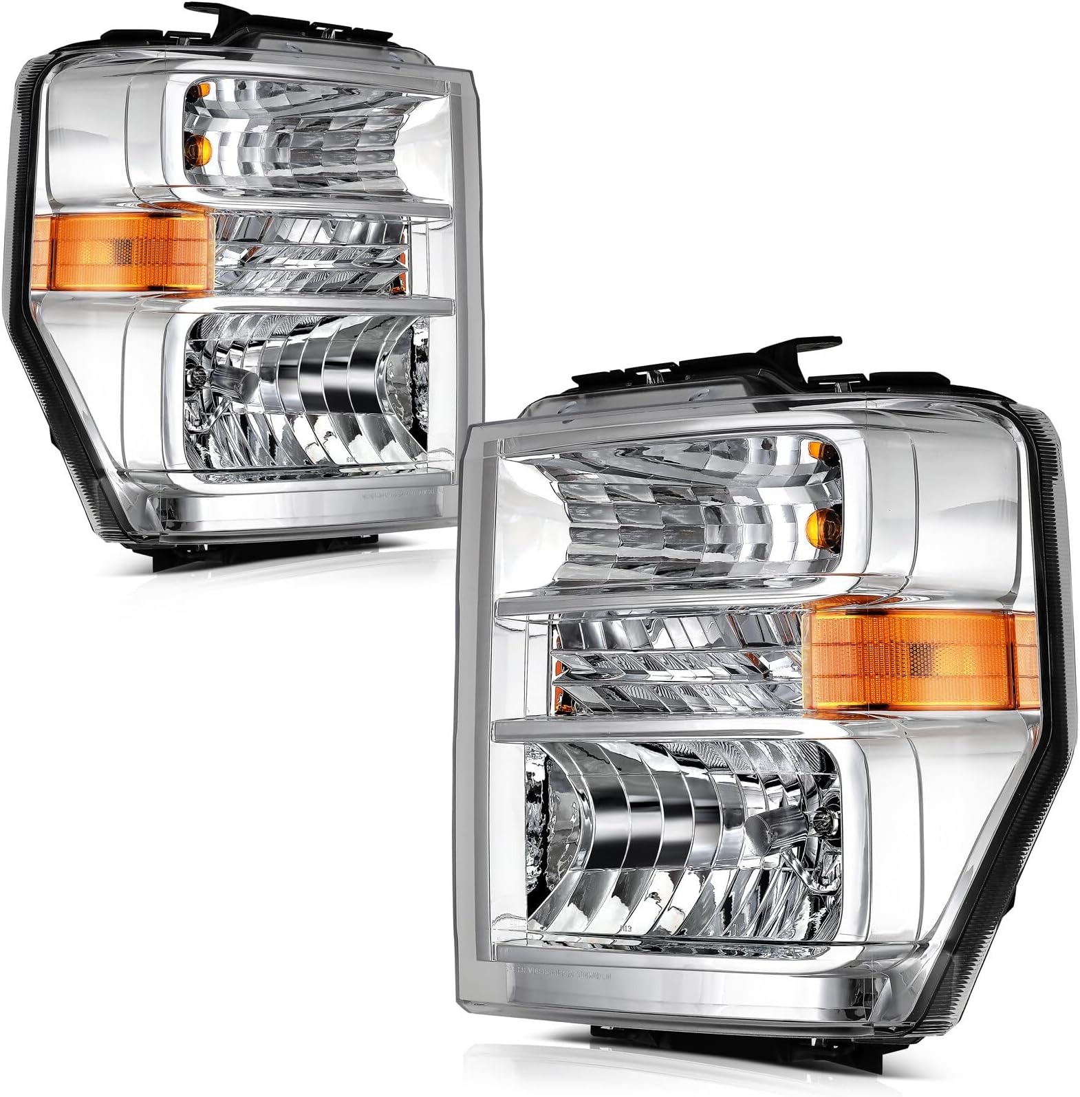 AINTIERAutomotive Headlight Assemblies Fit For Ford For E-150 2008-2014,For Ford For E-250 2008-2014,For Ford For E-350 Super Duty 2008-2019 2021,For Ford For E-450 Super Duty 2008-2019 2021