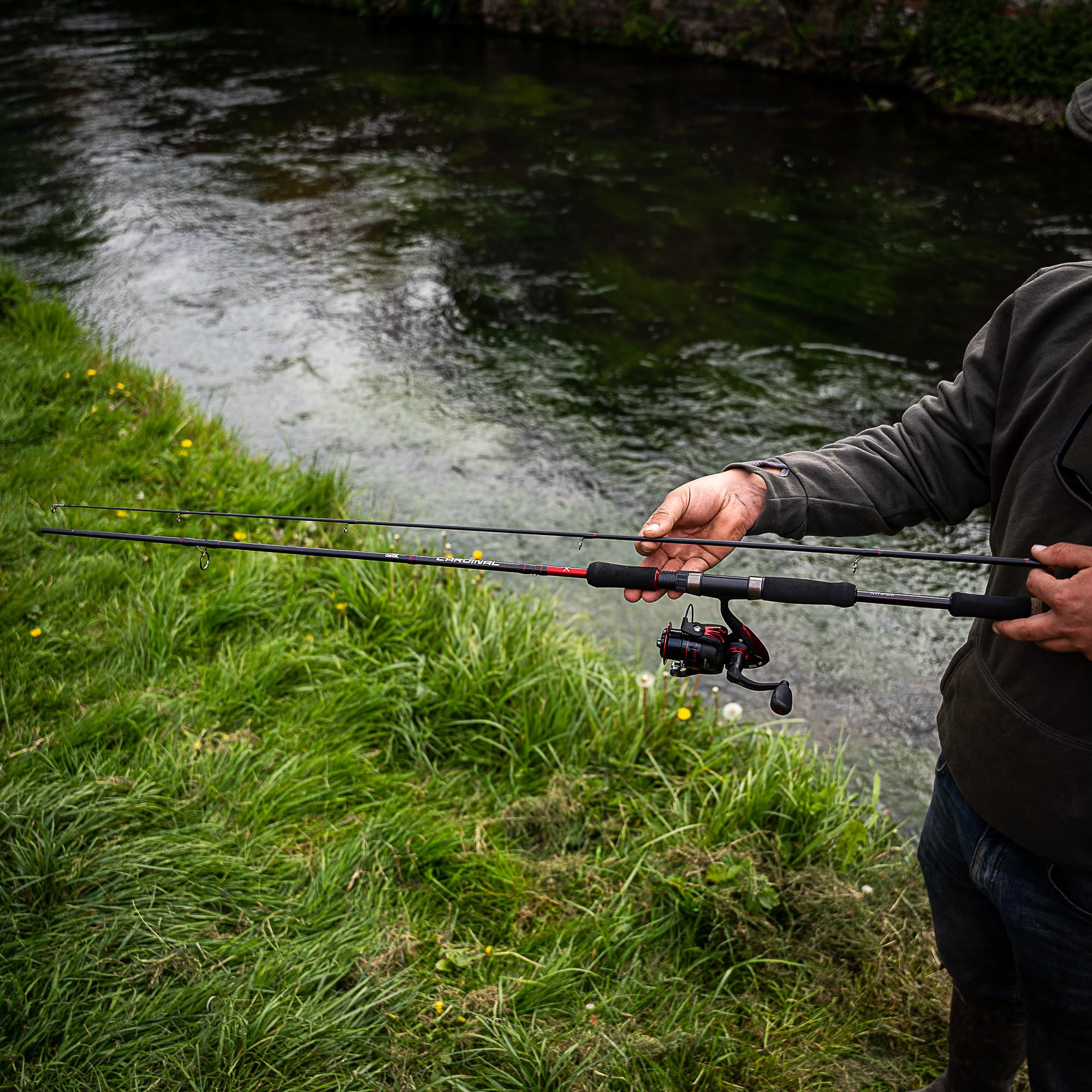 Abu Garcia Combinación de pesca Cardinal X Spinning 5-45g Negro Fibra de carbono, Grafito Adulto trucha, lucioperca, lucio, perca Monofilamento 15/100 3661f1f0-15f4-49f3-b754-455fec458d7c