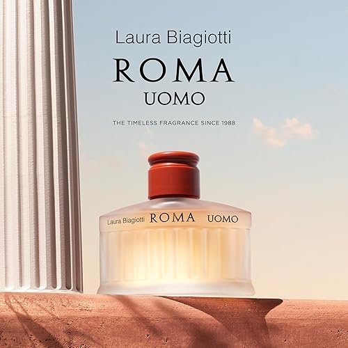 Miniatura 6 de Laura Biagiotti Roma for Men - Aroma clásico y elegante - Se abre con pomelo, bergamota y albahaca - Revela tu lado seductor y masculino - Perfecto