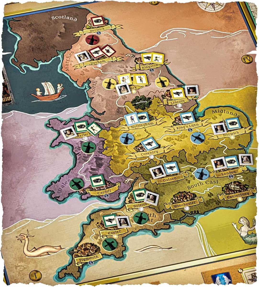  Diplomacy Board Game view 3