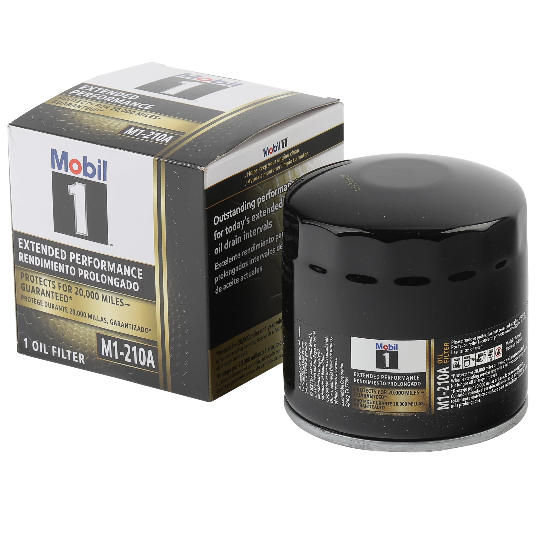 Mobil 1 M1-210A Extended Performance Spin On Oil Filter - (Pack of 2)