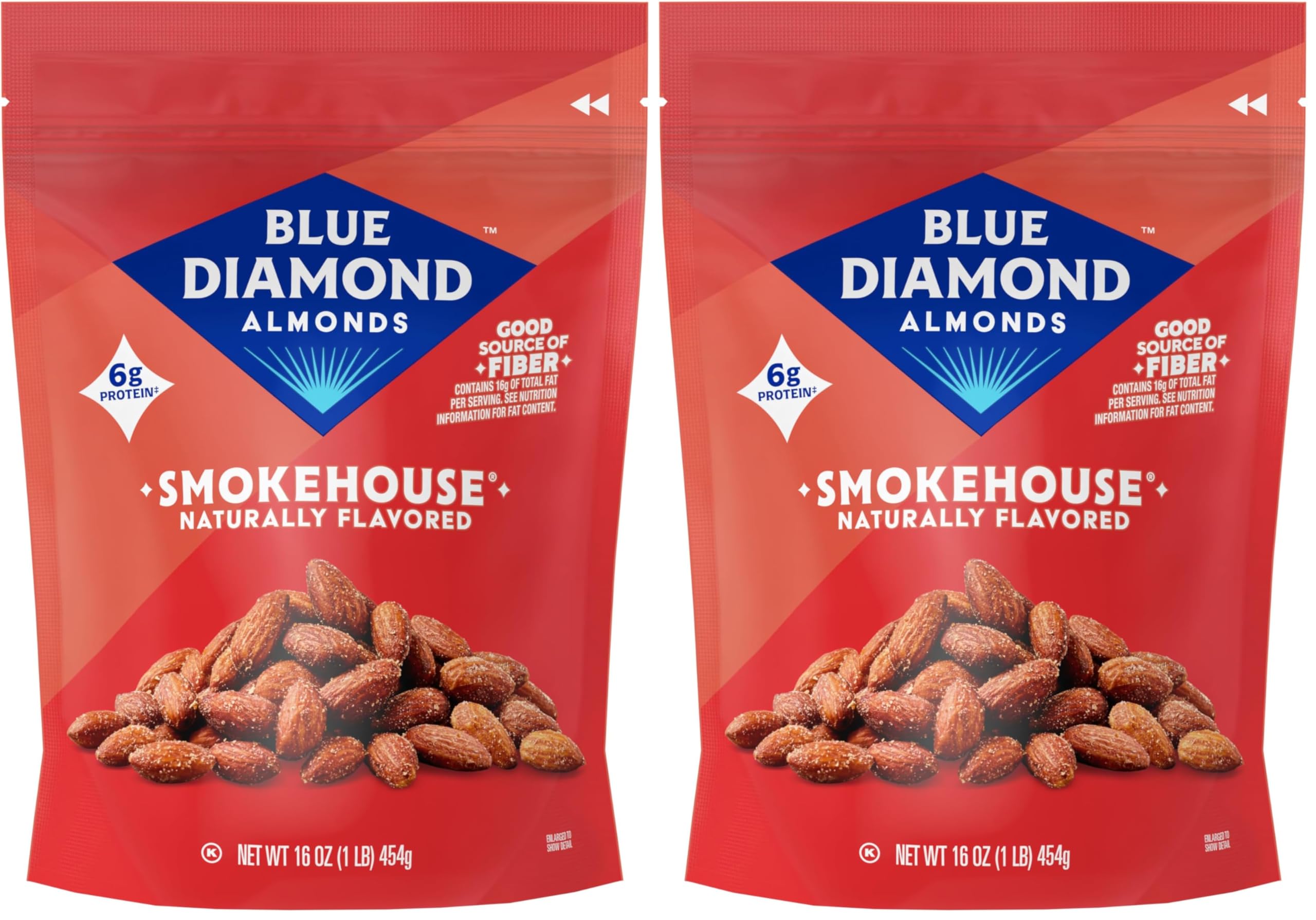 Amazon.com: Blue Diamond Almonds Gluten Free Smokehouse Flavored