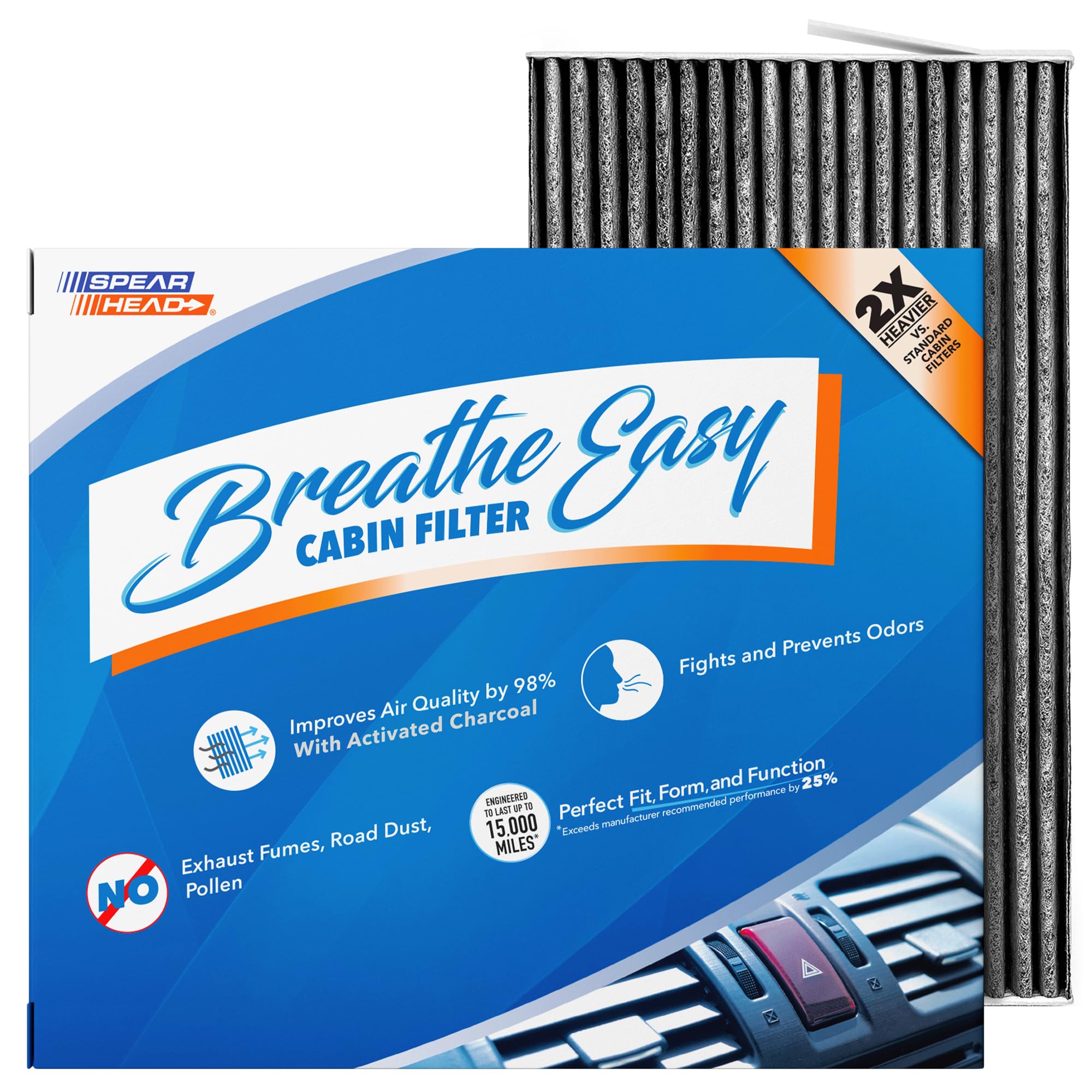 Spearhead Odor Defense Breathe Easy AC & Heater Cabin Filter