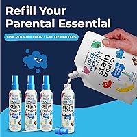 Vista 2 de Miss Mouth's Messy Eater Tratamiento de Manchas - Recarga de 16oz - Productos Esenciales para Recién Nacidos y Bebés - Elimina Manchas de Alimentos