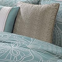 Vista 4 de Madison Park - Juego de edredón Madison Park Carmel con 7 piezas