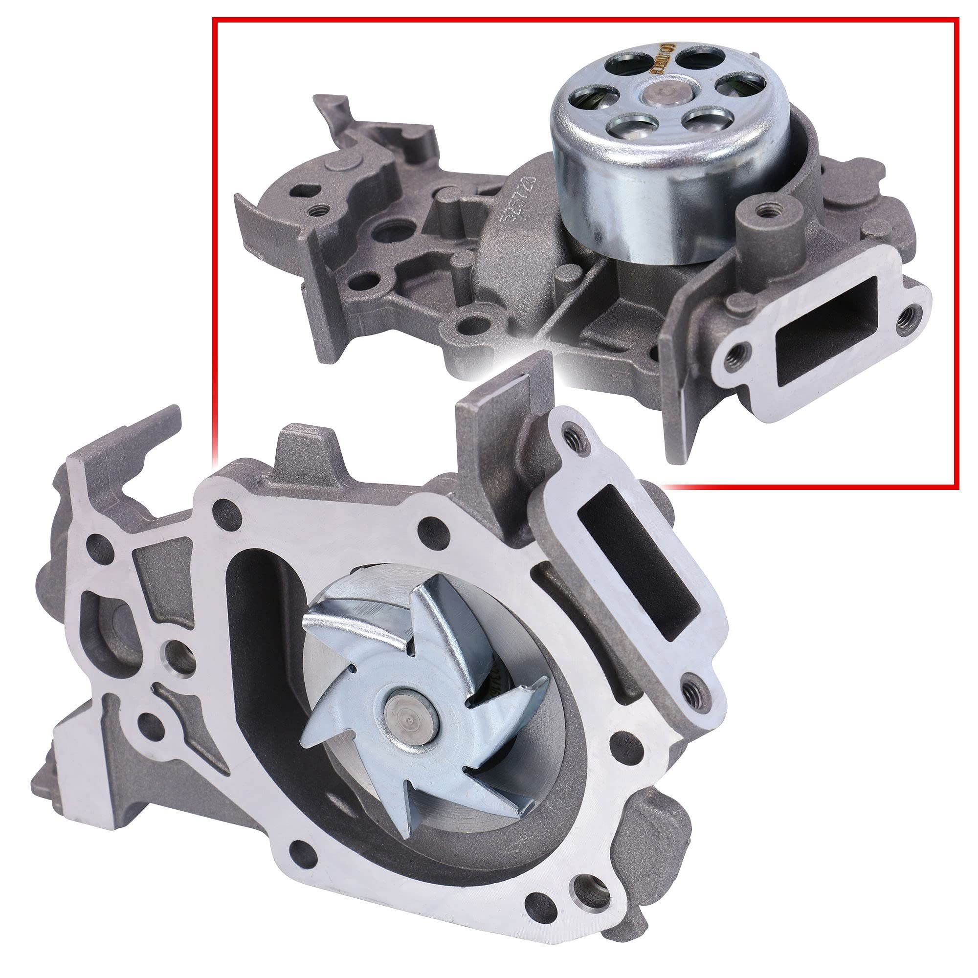 Set composto da 1x Pompa acqua + Kit cinghie dentate, 1x Antigelo 40197837 Compatibile con: DACIA LOGAN, LOGAN II, LOGAN MCV II, SANDERO, SANDERO II, NISSAN KUBISTAR Kasten, RENAULT CLIO II, CLIO III