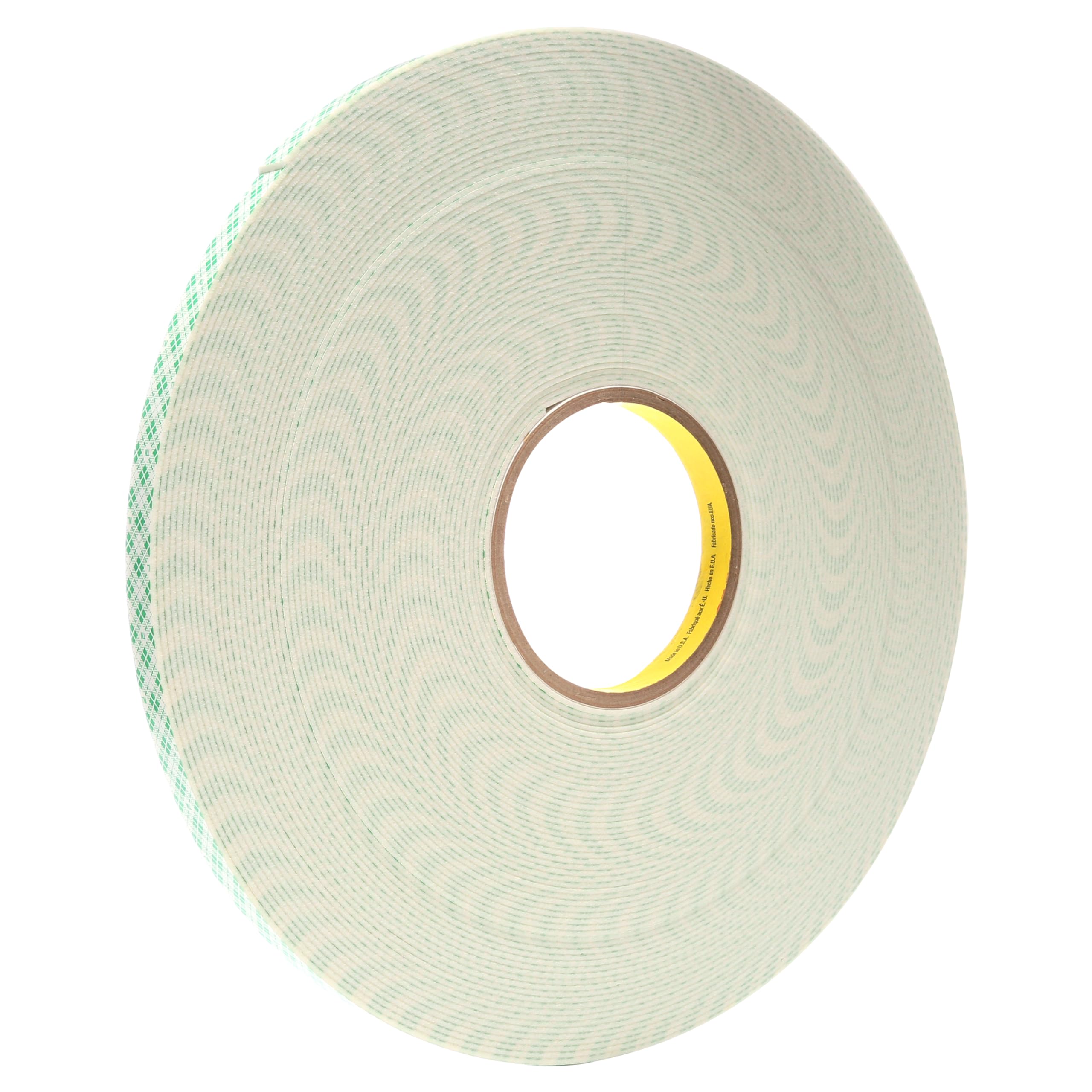 3M Double Coated Urethane Foam Tape 4026, 19 mm x 33 m, White, 1 x Roll | Double Sided Sticky Tape for Bonding, Attaching and Mounting
