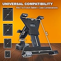 Vista 3 de iBOLT TabDock BizMount Heavy Duty Tablet Mount with Suction Cup Base – Universal 7"-10" Holder for Trucks, Vans, SUVs, Aviation & Work Vehicles
