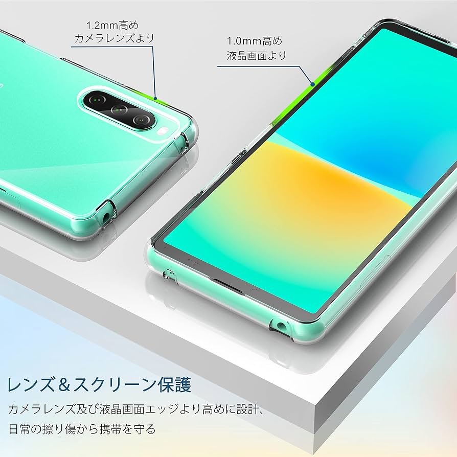 Amazon.co.jp: SONY Xperia 10 IV 用 ケース クリア 薄型 SO-52C