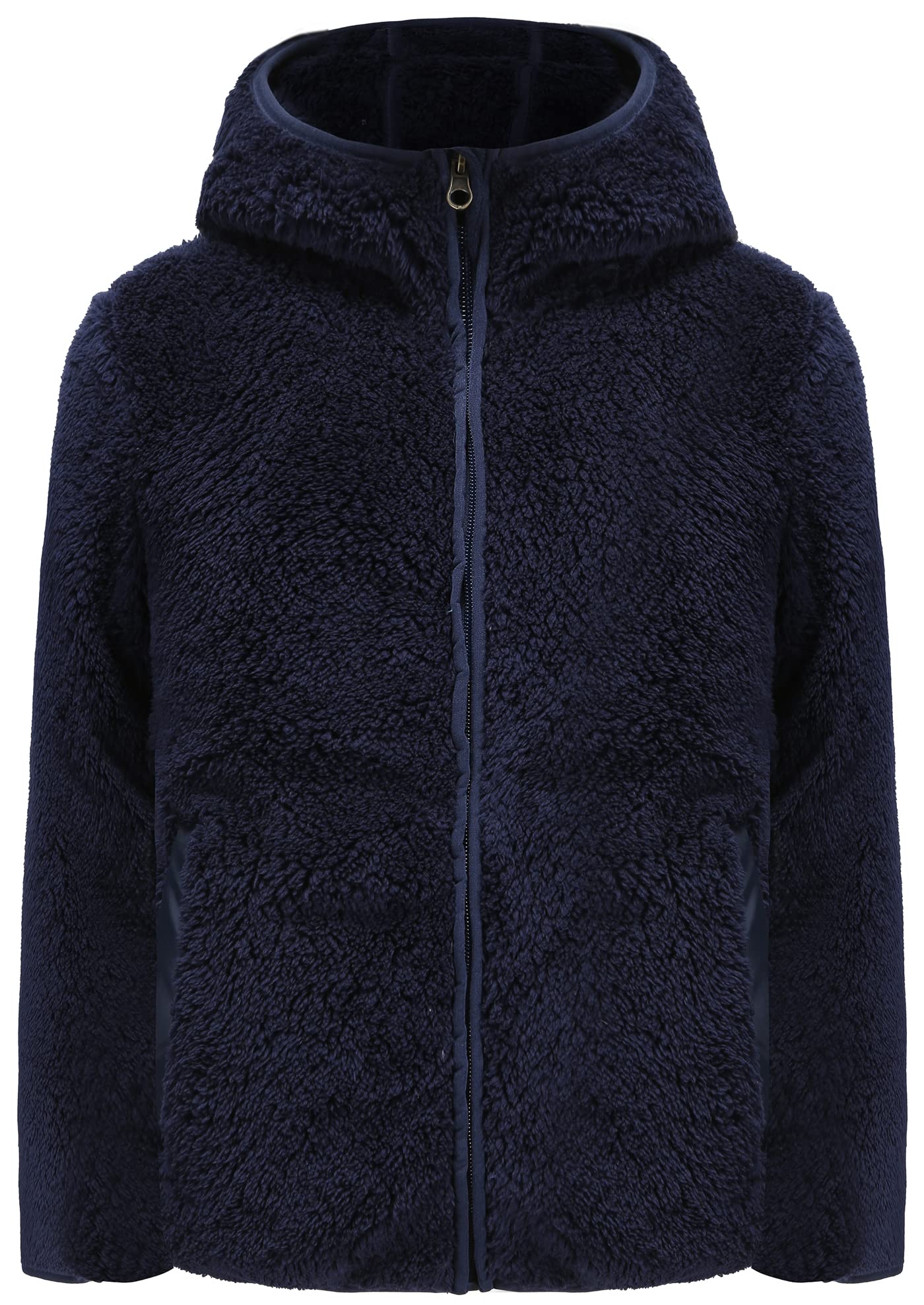 Boys Fleece Sherpa Hoodie Sweatshirts Kids Ultra Soft Full-Zip Jacket
