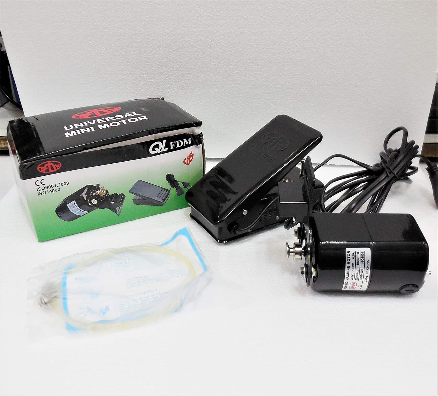 ANMSALES HF67 100Watt Sewing Machine Motor with Foot Control Pedal