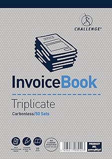 Challenge Triplicate Invoice Book (Pack of 5)