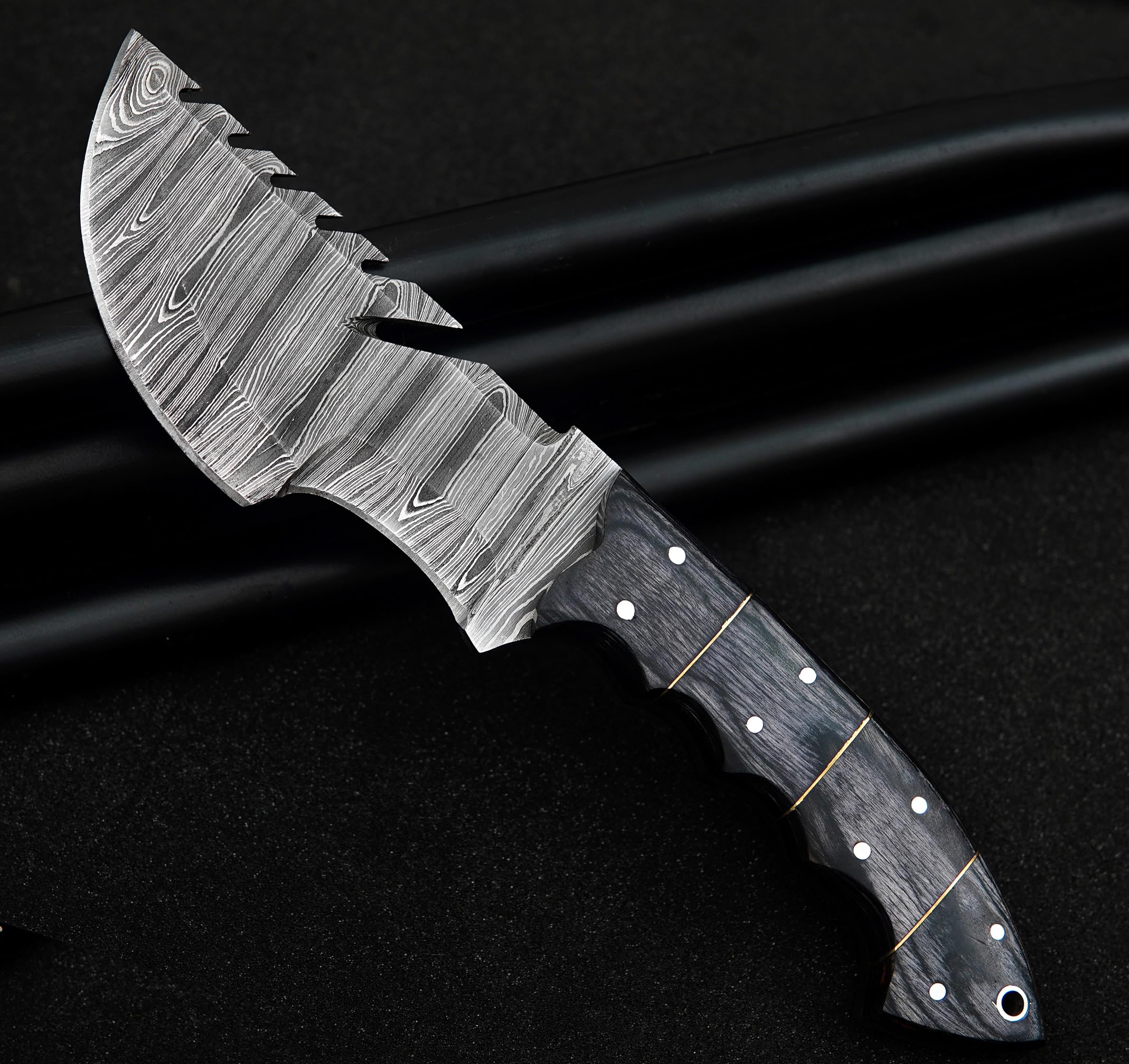 RISING CRAFTS Damascus Tracker Knife - top 8 2025