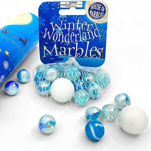 Miniatura 3 de House of Marbles Bolsa de red de mármol del país de las maravillas de invierno