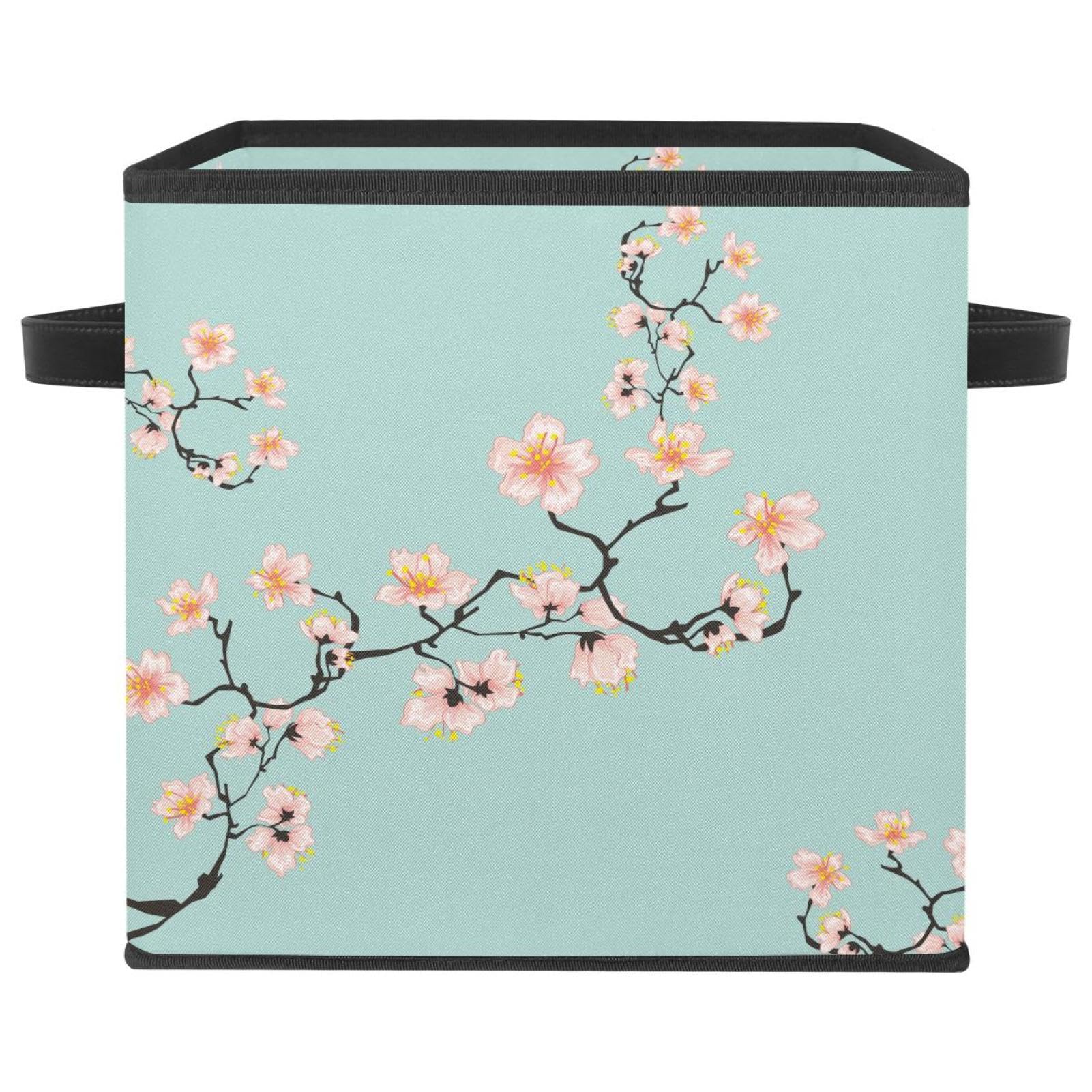 Cube de rangement fleurs de cerisier pour organiser les jouets dans la chambre