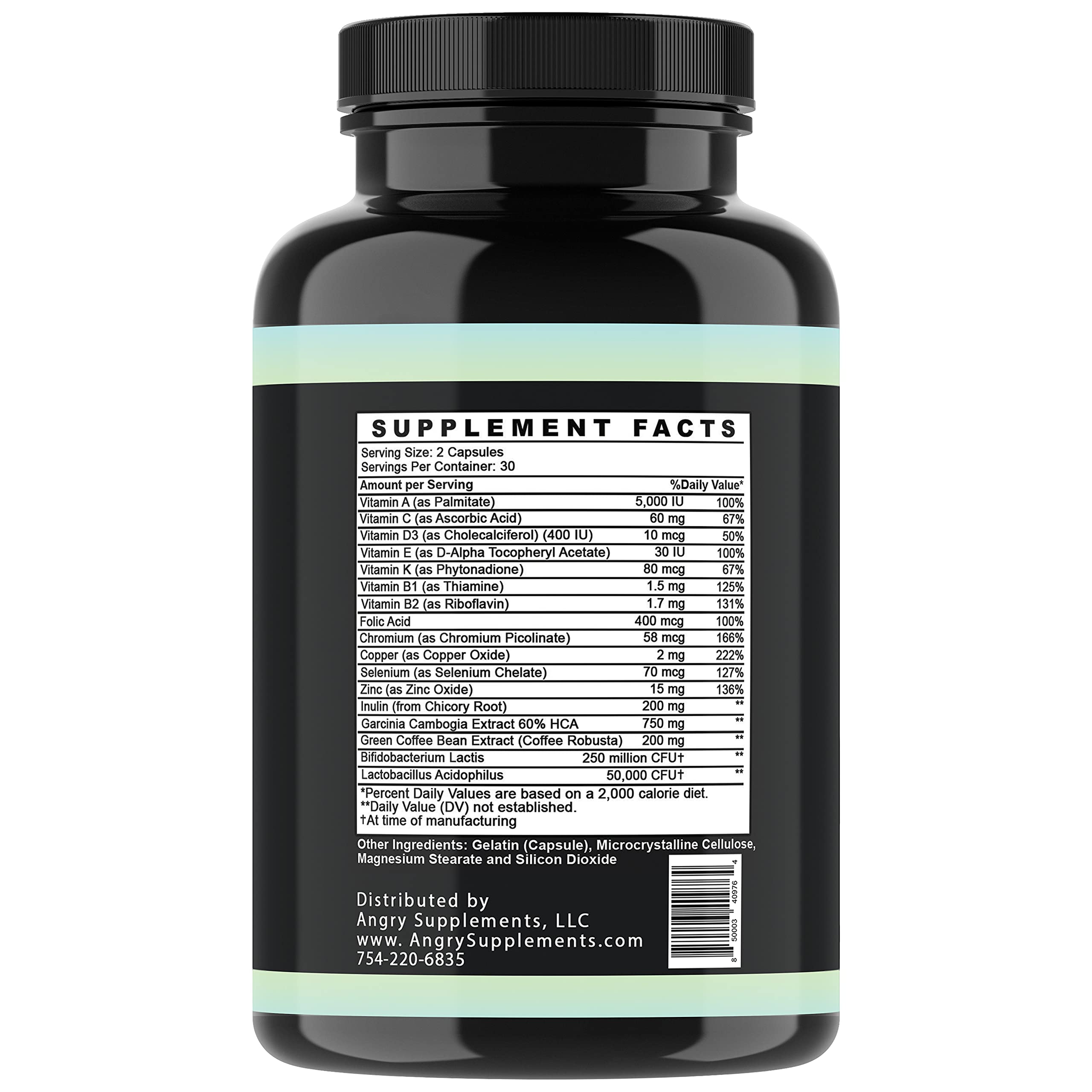 Probiotic Immunity Supplement – Probiotic Infused Multi-Vitamin with Zinc, Chromium, Selenium & Essential Vitamins – Supports Healthy Gut Flora, Digestive Health, and Immune System (1-Bottle)