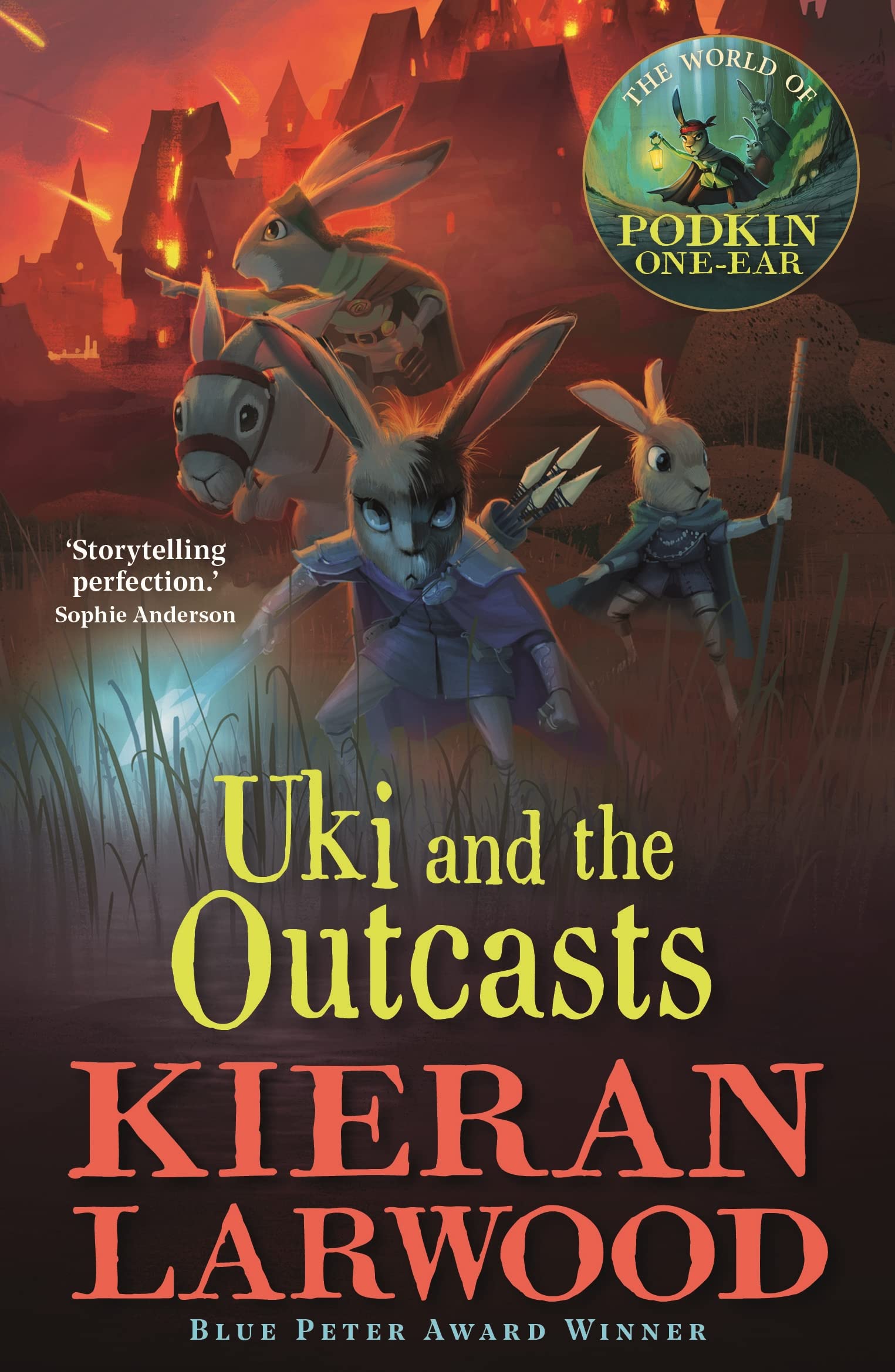 Uki and the Outcasts (The Five Realms). Larwood, Wyatt 9780571342808 New**
