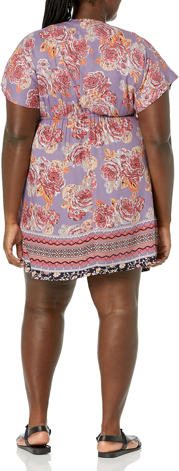 Angie Women's Ss Kimono Dress