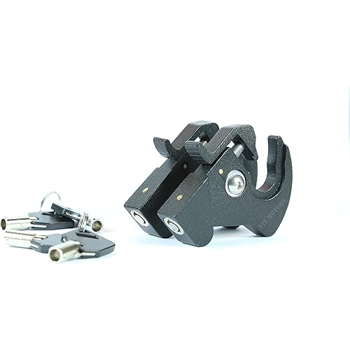 Locking Detachable Rotary Docking Latches for Harley Davidson Sissy Bar and Luggage Rack