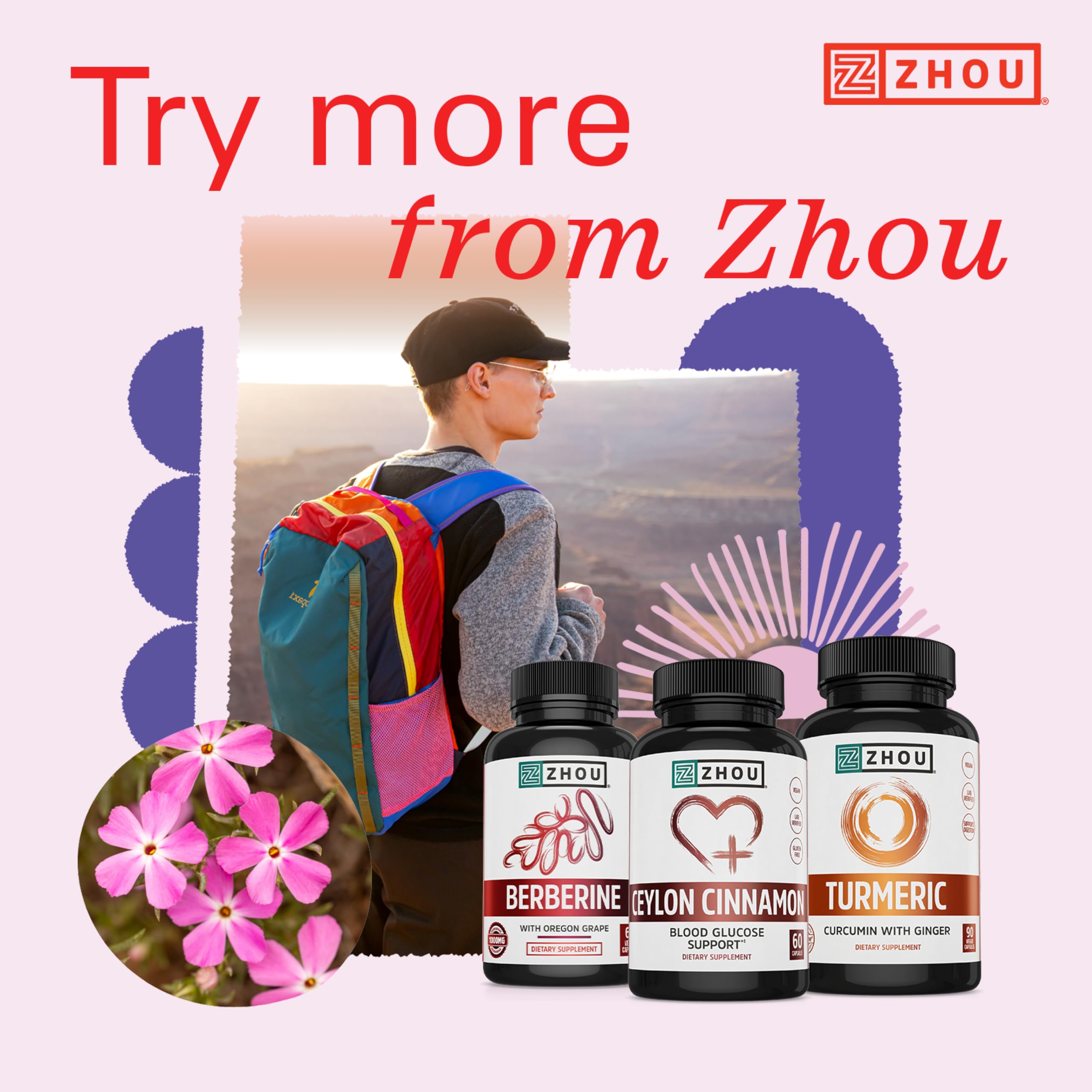 Zhou Heart Hero Ceylon Cinnamon Caps - 60 Veggie Capsules — Amazon image 5