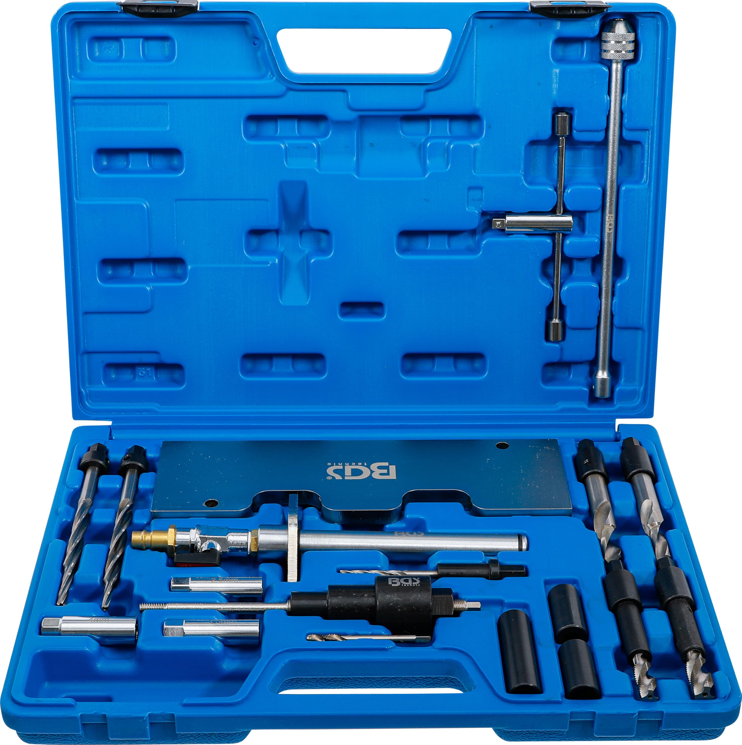 BGS 8722 | Kit di riparazione per filetti sedi candelette | per Audi, VW | 28 pz.