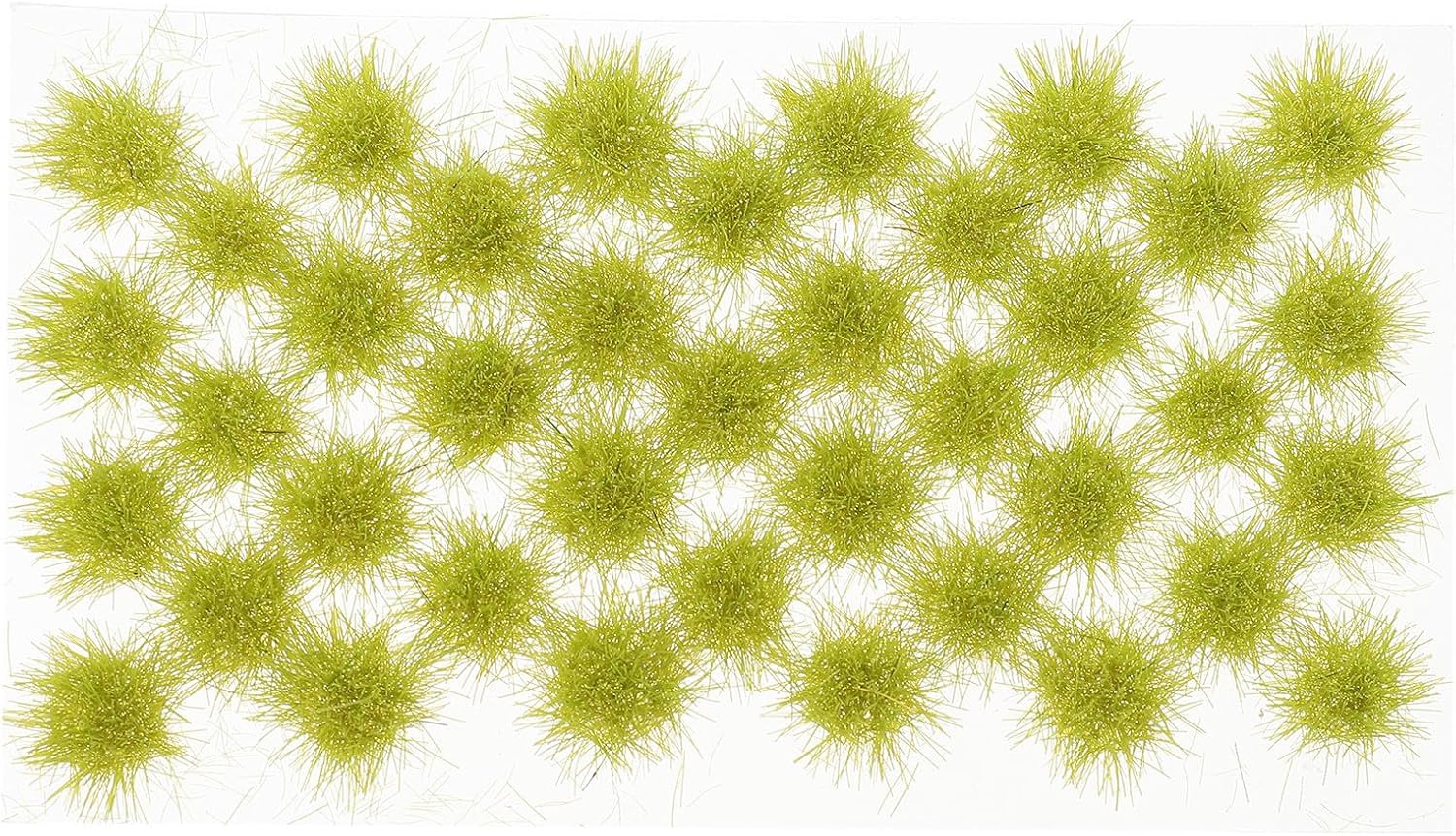 TEHAUX 1 Box Simulation Grass Cluster Green Miniature Landscape Decor Resin