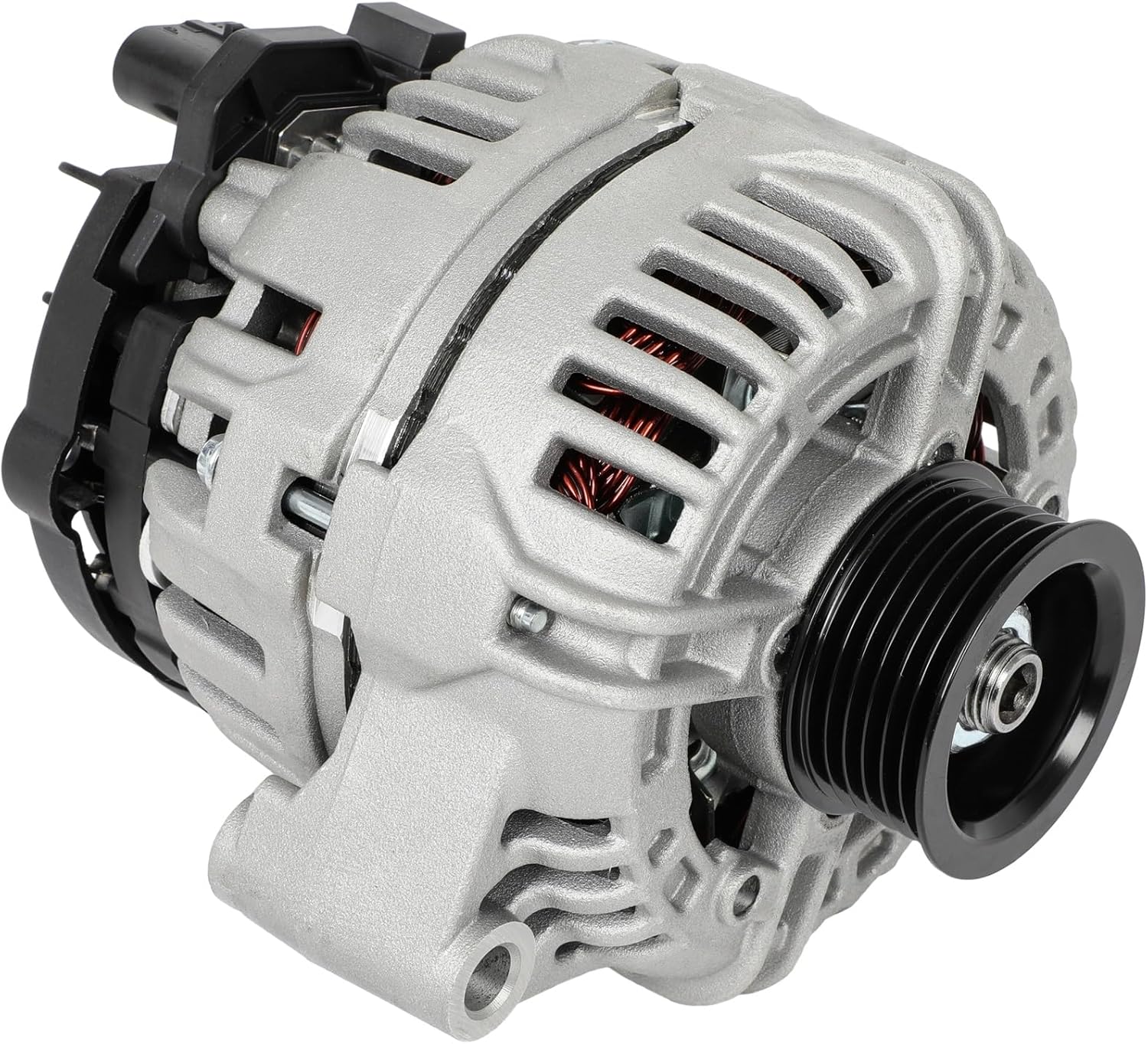 SCITOO Alternator Fits for Chevrolet for Astro 2005,for Chevrolet for Avalanche 2500 2005-2006,for Chevrolet for Express 1500 05-07,for GMC for Yukon XL 2500 2006 12V 100Amp CW S6 Pulley Class 11076