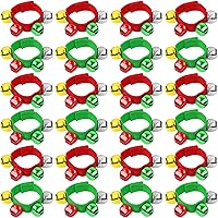 Vista 9 de Augshy Cascabeles, 24 Piezas Pulseras de Cascabel, 12 Instrumentos Musicales Regalo para Niños
