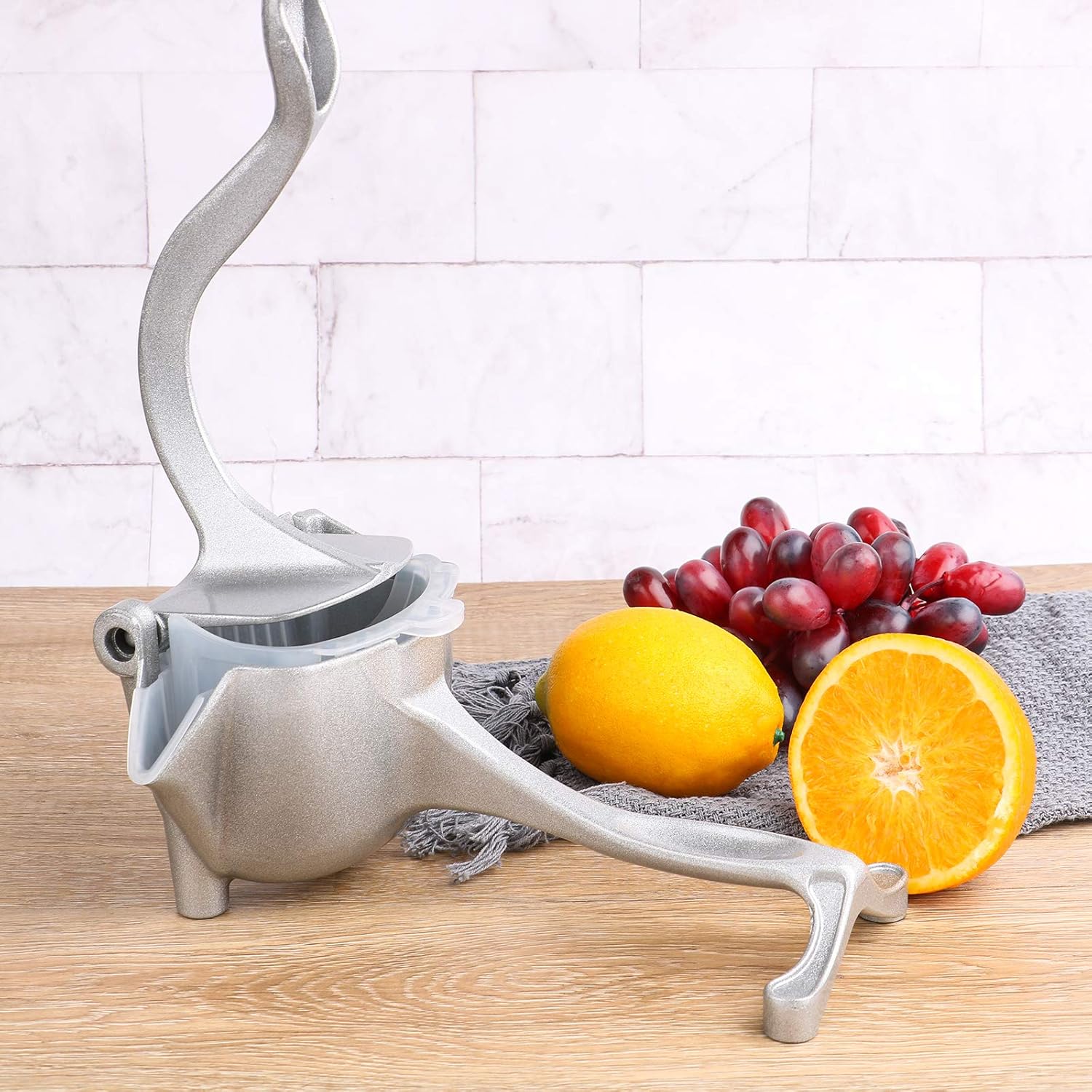 عصارة فواكه يدوية من الستانلس ستيل من فيتو - عصارة حمضيات شديد... - view 7