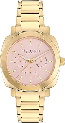 Ted Baker Ladies Stainless Steel Yellow Gold Bracelet Watch (Model: BKPRBF3019I)