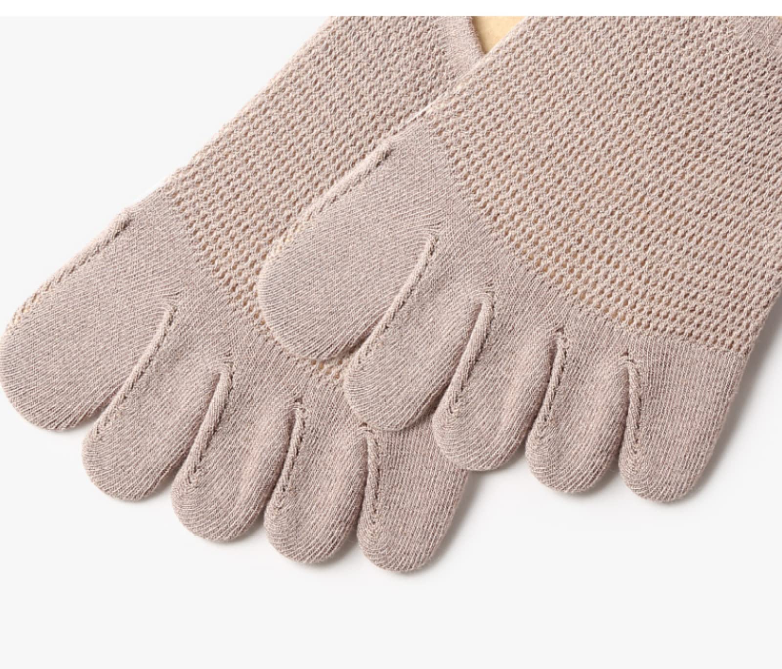 Calcetines Cortos Calcetín Calcetines Tobilleros Calcetines Deporte Calcetines De Cinco Dedos De Malla Fina De Verano Para Mujer, Transpirables, Antideslizantes, No Se Pueden Caer Con La Boca Poco Pro
