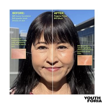 Youthforia BYO Blush, Color Changing Blush Oil, Reacts To Skins Natural pH For Your Instant Perfect Shade, Blendable Formula, Vegan & Cruelty-Free