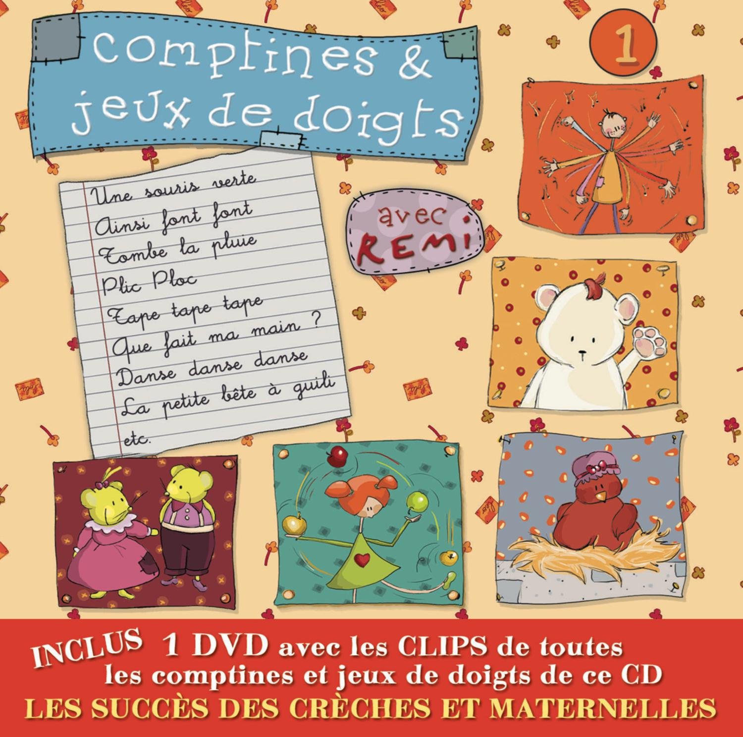 Comptines Et Jeux De Doigts [Audio CD]