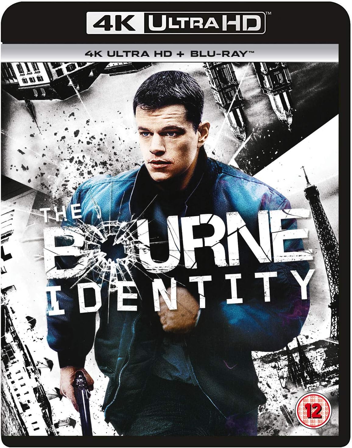 The Bourne Identity (4K Ultra-HD Blu-Ray + Blu-ray) [2002]