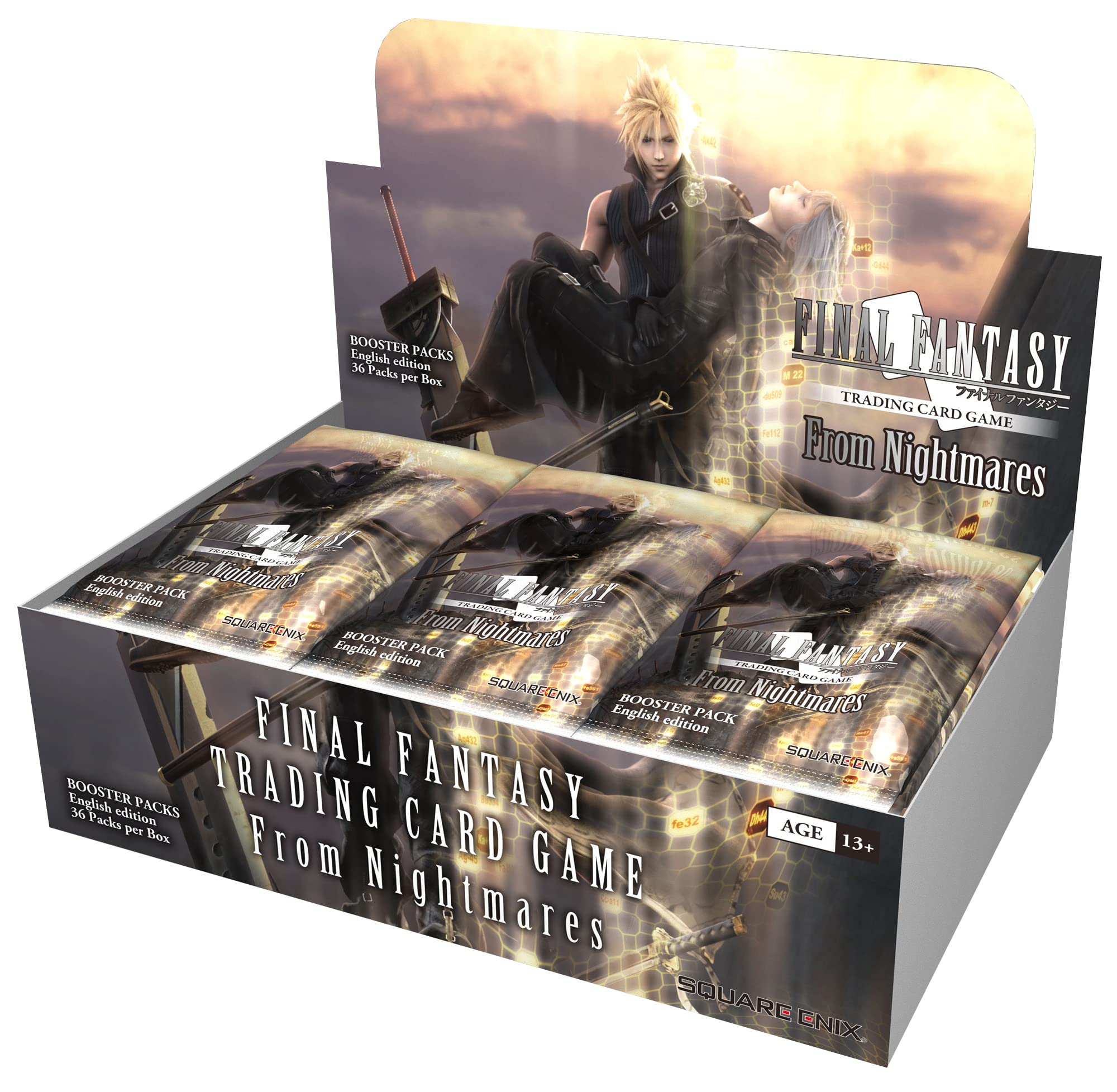 FINAL FANTASY TCG chapterXⅡ 未開封box Amazon.com: Final Fantasy TCG: from Nightmares Booster Box