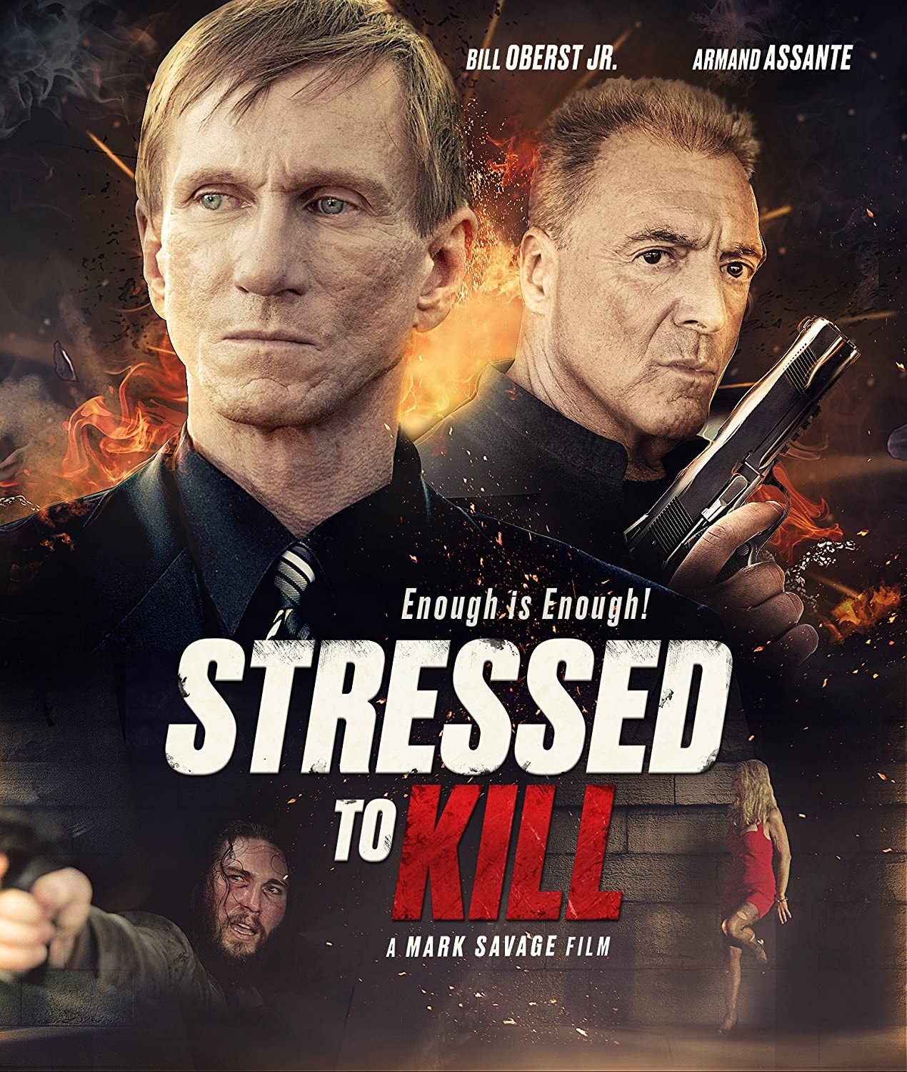 Stressed To Kill DVD de cine negro y suspense psicológico para coleccionistas