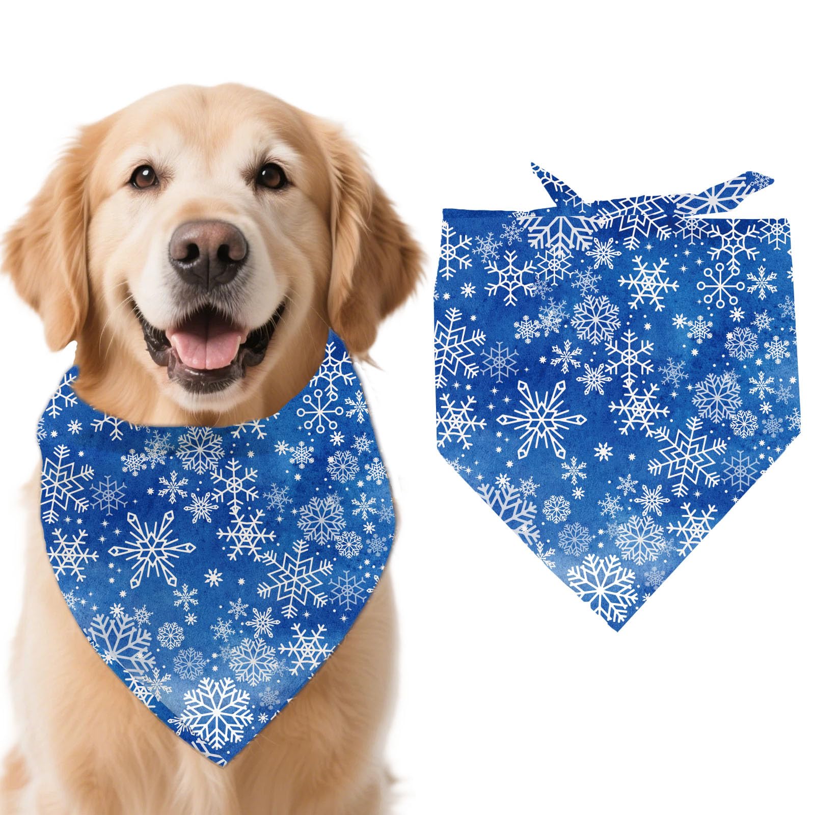 arricraft 1 Pc Winter Theme Dog Bandana