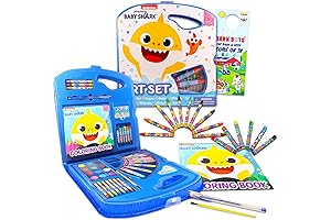 Crayola Baby Shark Arts and Crafts Set: The Perfect Creative Outlet for Preschoolers
