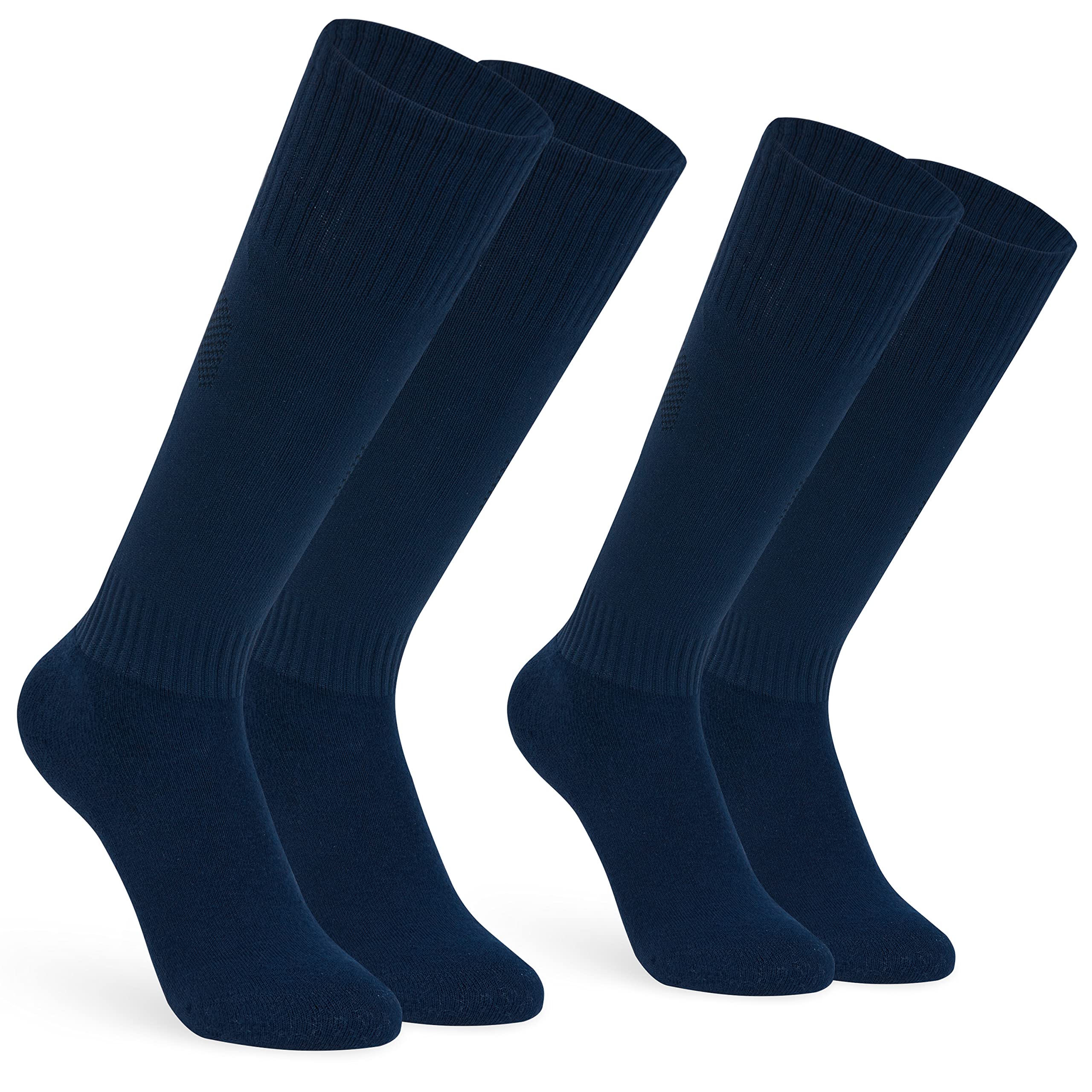 CityComfort Calcetines de Deporte para Niños, Medias de Fútbol Largas Niños, Calcetines Largos Hasta la Rodilla 4-13 Años
